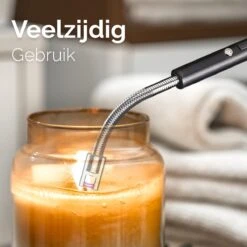 Dailygoods® Elektrische Aansteker - Plasma Aansteker - Oplaadbaar - Gift Set - Zwart -Bbq Promotiewinkel 1200x1200 712