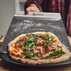 Burnhard Pizzasteen 38 X 30 X 1,5 Cm + Pizzaschep -Bbq Promotiewinkel 1200x1200 768