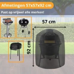 Ronde Waterdichte BBQ Hoes - Barbecue Accessoires - 57 Cm Diameter - 92 Cm Hoog -Bbq Promotiewinkel 1200x1200 776