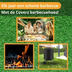 Ronde Waterdichte BBQ Hoes - Barbecue Accessoires - 57 Cm Diameter - 92 Cm Hoog -Bbq Promotiewinkel 1200x1200 778