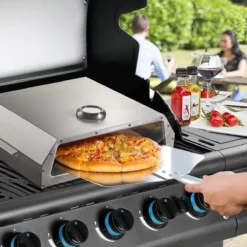 Bighorn Pizzaoven Met Pizzasteen Voor Barbecue - Grilloven - Draagbare - Edelstaal -Bbq Promotiewinkel 1200x1200 81