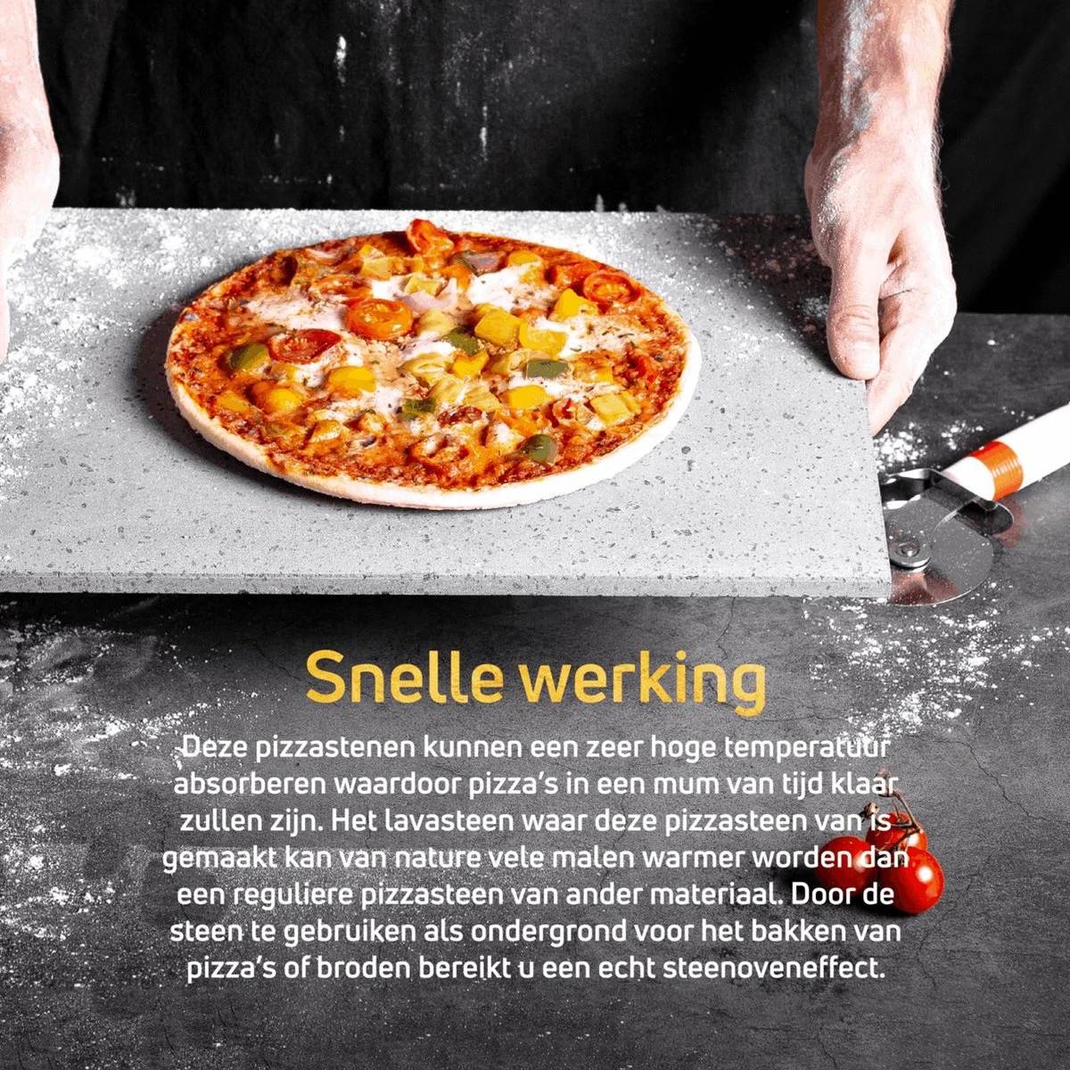 Pizzasteen BBQ Oven - Lava Van Vulkaan Etna - Barbecue Accesoires - Made In Italy - Broodbaksteen - 30x38x1.1 - VDN 10 Pizzasteen BBQ Oven - Lava Van Vulkaan Etna - Barbecue Accesoires - Made In Italy - Broodbaksteen - 30x38x1.1 - VDN - Afbeelding 10