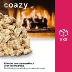 Aanmaakkrullen Voor BBQ Of Kachel | 3kg ECO FSC Gecertificeerd Aanmaakhout Barbecue - Biologisch En Duurzaam Aanmaakwokkels - Houtwol Wokkels - Barbeque Aansteker - Aanmaakblokjes - Accessoires - Ongeveer 240 Krullen -Bbq Promotiewinkel 1200x1200 833