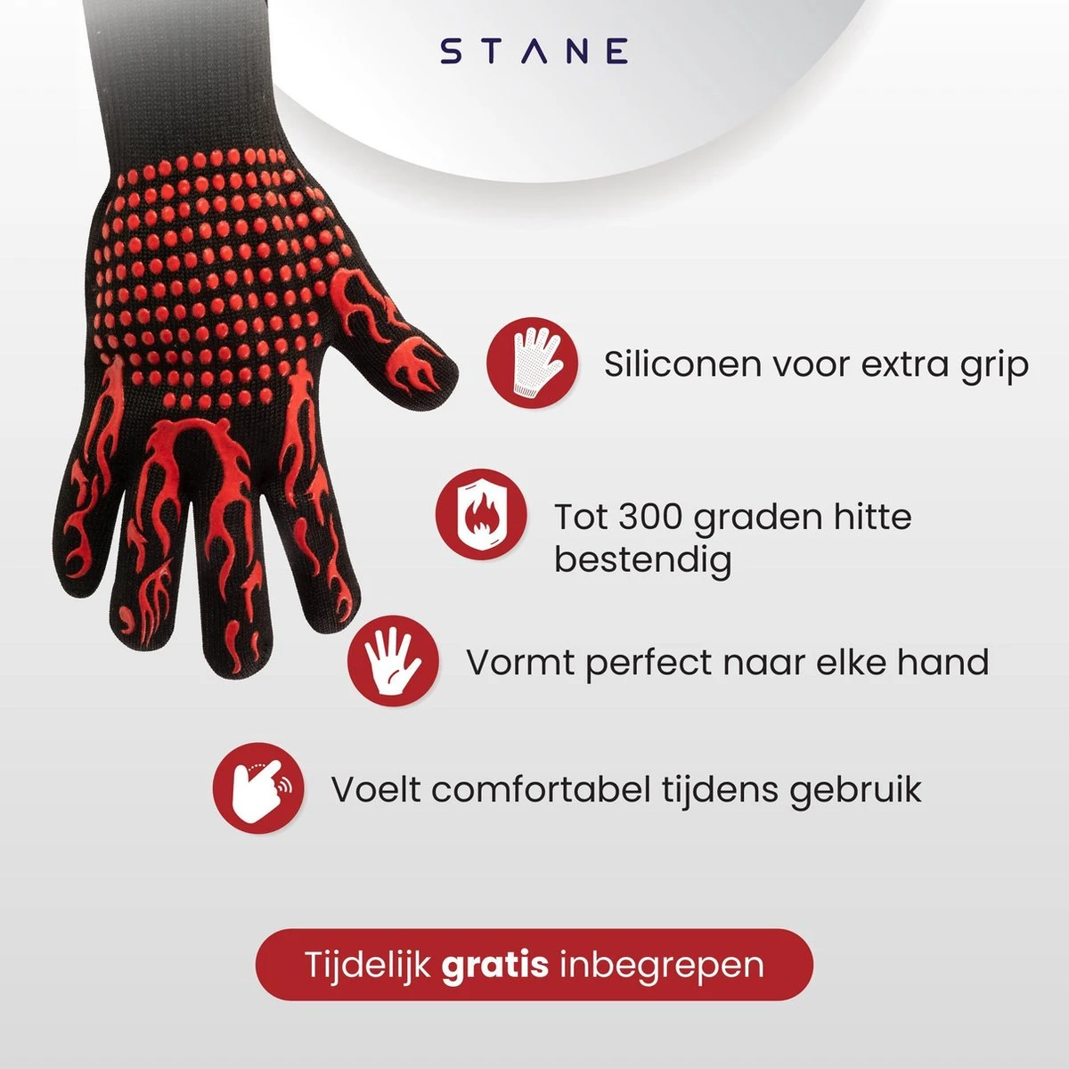 Bbq Aansteker Electrisch - Looftlighter - Bbq Starter - Bbq Accesoires - One Minute Lighter - Incl. Bbq Handschoenen - ®Stane 2 Bbq Aansteker Electrisch - Looftlighter - Bbq Starter - Bbq Accesoires - One Minute Lighter - Incl. Bbq Handschoenen - ®Stane - Afbeelding 2