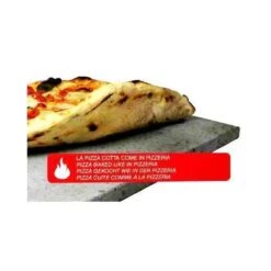 ETNA Pizza Set - Grote Pizzasteen & GRATIS Pizzaschep - 30 Cm X 38 Cm - Echt Italiaanse Pizzasteen - Broodbaksteen - BBQ Pizzasteen - Gemaakt Van Lavasteen Uit De Etna - Non-stick - Eppicotispai -Bbq Promotiewinkel 1200x1200 885