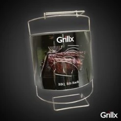 GrillX Sparerib Rek BBQ - Rib Rack Houder - Barbecue Spareribs Rek - BBQ Accesoires -Bbq Promotiewinkel 1200x1200 898