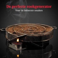 GrillX Cold Smoke Generator Met 1KG Appel Rookmot - 6 Liter - Smokerbox - RVS Rookbox - Rookgenerator - Koud Roken - BBQ Accesoires -Bbq Promotiewinkel 1200x1200 902
