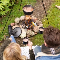 Esschert Design - Driepoot Met Ketting - Haardvuur Accessoires - Staal - Zwart -Bbq Promotiewinkel 1200x1200 93