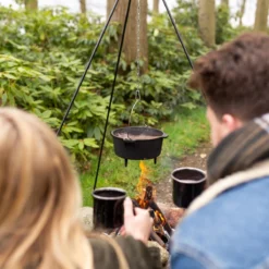 Esschert Design - Driepoot Met Ketting - Haardvuur Accessoires - Staal - Zwart -Bbq Promotiewinkel 1200x1200 94