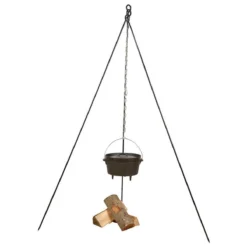 Esschert Design - Driepoot Met Ketting - Haardvuur Accessoires - Staal - Zwart -Bbq Promotiewinkel 1200x1200 99
