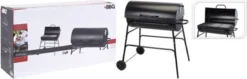 BBQ XL Houtskoolbarbecue - Cilindervorm - Grilloppervlak (LxB) 71 X 35 Cm - Zwart -Bbq Promotiewinkel 1200x382