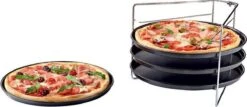 Pizza - Pizzarek - Pizza Oven - Zenker - Pizzabakset - 5 Delige Set Voor 4 Pizza's - Ø 28,5 Cm - Antiaanbaklaag Van ILAG® - Pizzaplaat - Pizza 7 Pizza - Pizzarek - Pizza Oven - Zenker - Pizzabakset - 5 Delige Set Voor 4 Pizza's - Ø 28,5 Cm - Antiaanbaklaag Van ILAG® - Pizzaplaat - Pizza -Bbq Promotiewinkel 1200x519