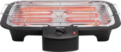 Tristar BQ-2813 Electrische Tafelbarbecue - Grilloppervlak (LxB) 38x22 Cm - 2000W - Zwart -Bbq Promotiewinkel 1200x520