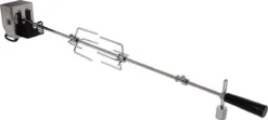 BBQNovation Elektrisch Draaispit Deluxe Met Extra Lang RVS Spit Geschikt Voor Meeste GAS BBQ's