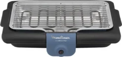Moulinex BG134812 Barbecue Tafelblad Electrisch 2100W Zwart, Blauw, Zilver Barbecue -Bbq Promotiewinkel 1200x566