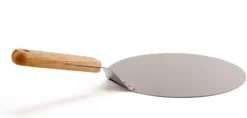 Inpro Pizzaschep RVS - Rond - Voor BBQ En Oven - Pizzaspatel - Taartschep - Houten Handvat - BBQ Gereedschap - Keukengerei - 30 Cm Diameter - Spatel -Bbq Promotiewinkel 1200x575 1