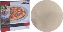 MaxxHome Pizzasteen - BBQ Steen - Pizzasteen Voor De Lekkerste Bereiding Van Een Pizza Op Jouw Barbecue Of In De Oven - Pizza Steen Rond - Medium (33 Cm) -Bbq Promotiewinkel 1200x616