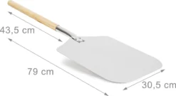 Relaxdays Pizzaschep - Vierkant - Metaal -Bbq Promotiewinkel 1200x654