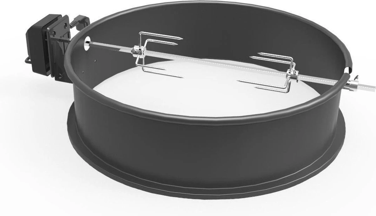 BBQ Rotisserie Ring Elektrisch Barbecuespit - Oa Geschikt Voor Weber Ø 57 CM Kettle