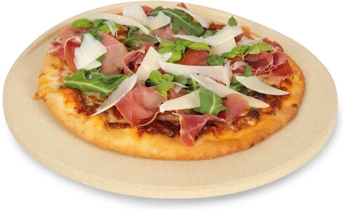 Boska Pizzasteen Deluxe - Voor Oven & BBQ - Knapperige Pizza's - Ø 29.5 Cm - BBQ Accessoires 7 Boska Pizzasteen Deluxe - Voor Oven & BBQ - Knapperige Pizza's - Ø 29.5 Cm - BBQ Accessoires - Afbeelding 7