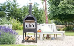 Merkloos MaxxGarden Pizza Oven - Smoker Barbecue Houtskool 45 X 65 X 158cm -Bbq Promotiewinkel 1200x745 1