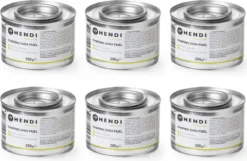 Hendi Brandpasta Voor Chafing Dish - Brandgel 200g - ( 6 Stuks )