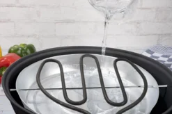 Alpina Elektrische BBQ - Tafel-Barbecue - Geen Rook - Binnen Barbecueën - 1250W - Ø 30 Cm - Zwart -Bbq Promotiewinkel 1200x798