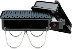 Weber Go-Anywhere Gas Barbecue - 41x26 Cm - Roestvrijstalen Branders - Gasregelkop - Incl. Deksel -Bbq Promotiewinkel 1200x812