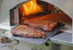 Bighorn Pizzaschep Voor BBQ En Oven-Inklapbare Handgreep -Pizzasnijder- Edelstaal -geschikt Als Broodschep En Ovenschep - SRPT01 -Bbq Promotiewinkel 1200x822 2