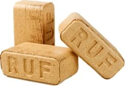Merkloos RUF Briketten - Beukenhout Briketten - Brandhout - Hout Briketten Geperst - 20kg - 24briketten -Bbq Promotiewinkel 1200x828