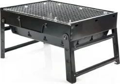 Merkloos Decopatent® Portable Houtskool BBQ - Barbecue - Inklapbaar - Barbecue Houtskool - Tafel Grill - Camping - Strand - Festival - Park -Bbq Promotiewinkel 1200x840