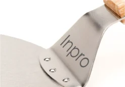 Inpro Pizzaschep RVS - Rond - Voor BBQ En Oven - Pizzaspatel - Taartschep - Houten Handvat - BBQ Gereedschap - Keukengerei - 30 Cm Diameter - Spatel -Bbq Promotiewinkel 1200x842 2