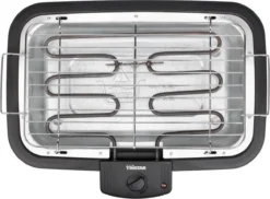 Tristar BQ-2813 Electrische Tafelbarbecue - Grilloppervlak (LxB) 38x22 Cm - 2000W - Zwart -Bbq Promotiewinkel 1200x885