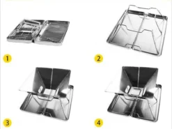 United Entertainment - Opvouwbare Houtskoolbarbecue - RVS - Met Koffer En Draagtas -Bbq Promotiewinkel 1200x900 23