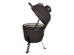 Patton Kamado Grill 13" - Keramisch - Kookoppervlak Ø 28 - Mat Zwart -Bbq Promotiewinkel 1200x900 25