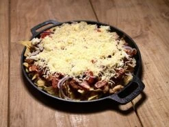 Valhal Outdoor Skillet / Plancha / Koekenpan - Gietijzer - Diameter 35cm, Twee Handvatten, VH35F -Bbq Promotiewinkel 1200x900 45