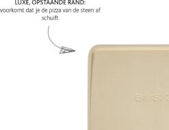 Boska Pizzasteen Deluxe Rechthoek - Voor De Oven - Knapperige Pizza's - 40x32 Cm - BBQ Accessoires -Bbq Promotiewinkel 1200x921 1