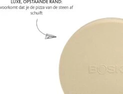Boska Pizzasteen Deluxe - Voor Oven & BBQ - Knapperige Pizza's - Ø 29.5 Cm - BBQ Accessoires 23 Boska Pizzasteen Deluxe - Voor Oven & BBQ - Knapperige Pizza's - Ø 29.5 Cm - BBQ Accessoires -Bbq Promotiewinkel 1200x921 3