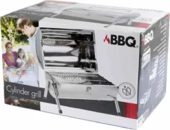 BBQ Collection Houtskoolbarbecue - Cilinder - Chroom -Bbq Promotiewinkel 1200x925