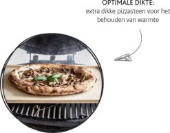 Boska Pizzasteen Deluxe Rechthoek - Voor De Oven - Knapperige Pizza's - 40x32 Cm - BBQ Accessoires -Bbq Promotiewinkel 1200x942 1