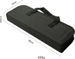 Krumble 18-delige Barbecue Set / Roestvrijstalen BBQ Set Van 18 / Inclusief Handige Opbergtas - RVS -Bbq Promotiewinkel 1200x942