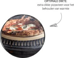 Boska Pizzasteen Deluxe - Voor Oven & BBQ - Knapperige Pizza's - Ø 29.5 Cm - BBQ Accessoires 22 Boska Pizzasteen Deluxe - Voor Oven & BBQ - Knapperige Pizza's - Ø 29.5 Cm - BBQ Accessoires -Bbq Promotiewinkel 1200x942 3