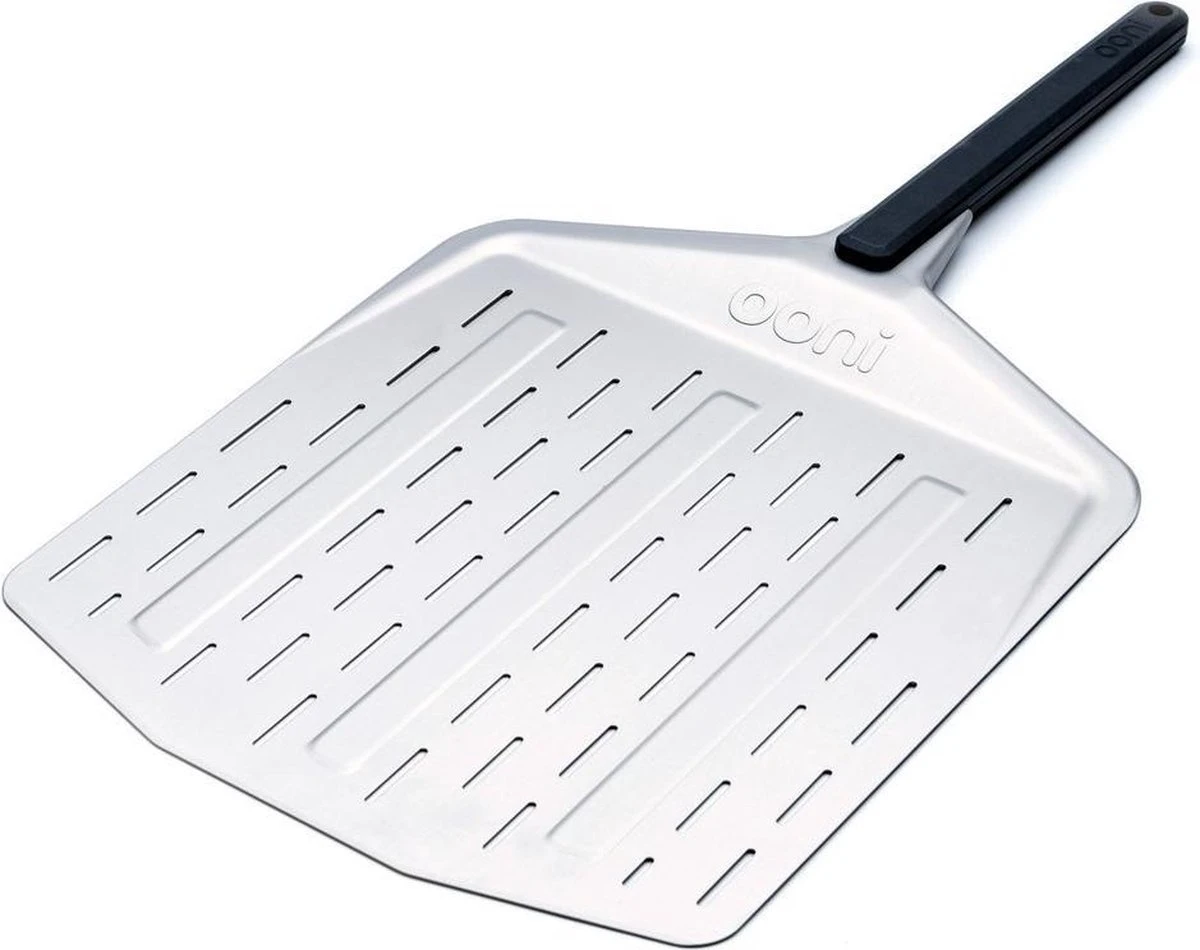 Ooni Pizzaschep Aluminium - Perforated Pizza Peel 12 Inch 2 Ooni Pizzaschep Aluminium - Perforated Pizza Peel 12 Inch - Afbeelding 2