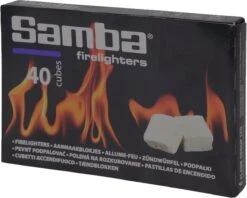 Samba Aanmaakblokjes Wit - 40 Stuks -Bbq Promotiewinkel 1200x963 1