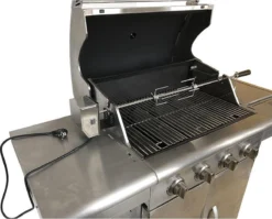 BBQNovation Elektrisch Draaispit Deluxe Met Extra Lang RVS Spit Geschikt Voor Meeste GAS BBQ's -Bbq Promotiewinkel 1200x968