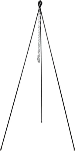 Esschert Design - Driepoot Met Ketting - Haardvuur Accessoires - Staal - Zwart -Bbq Promotiewinkel 596x1200