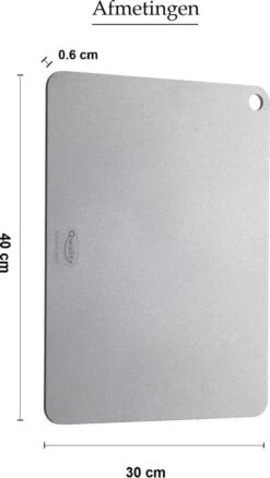 Pizzasteen Van Staal – Pizza Steen - Pizza En Brood Bakken - 40 X 30 X 0,6 Cm - Cadeau Voor Man - Kitchen Steel By Qwality -Bbq Promotiewinkel 677x1200 1