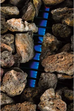 Halifax Gasbarbecue 5,5 KW - Buitenkeuken Met Lavasteen Grillplaat En Gaspit - 100x98 Cm -Bbq Promotiewinkel 802x1200 1