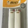 Bic Aansteker - Slim - Wit - 2 Stuks