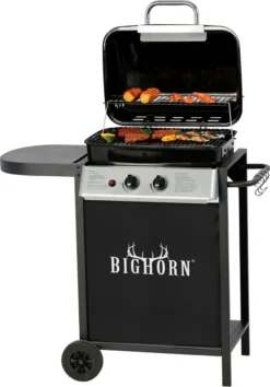 Bighorn Gasbarbecue En Grill – 2 Branders – Zwart -Bbq Promotiewinkel 838x1200
